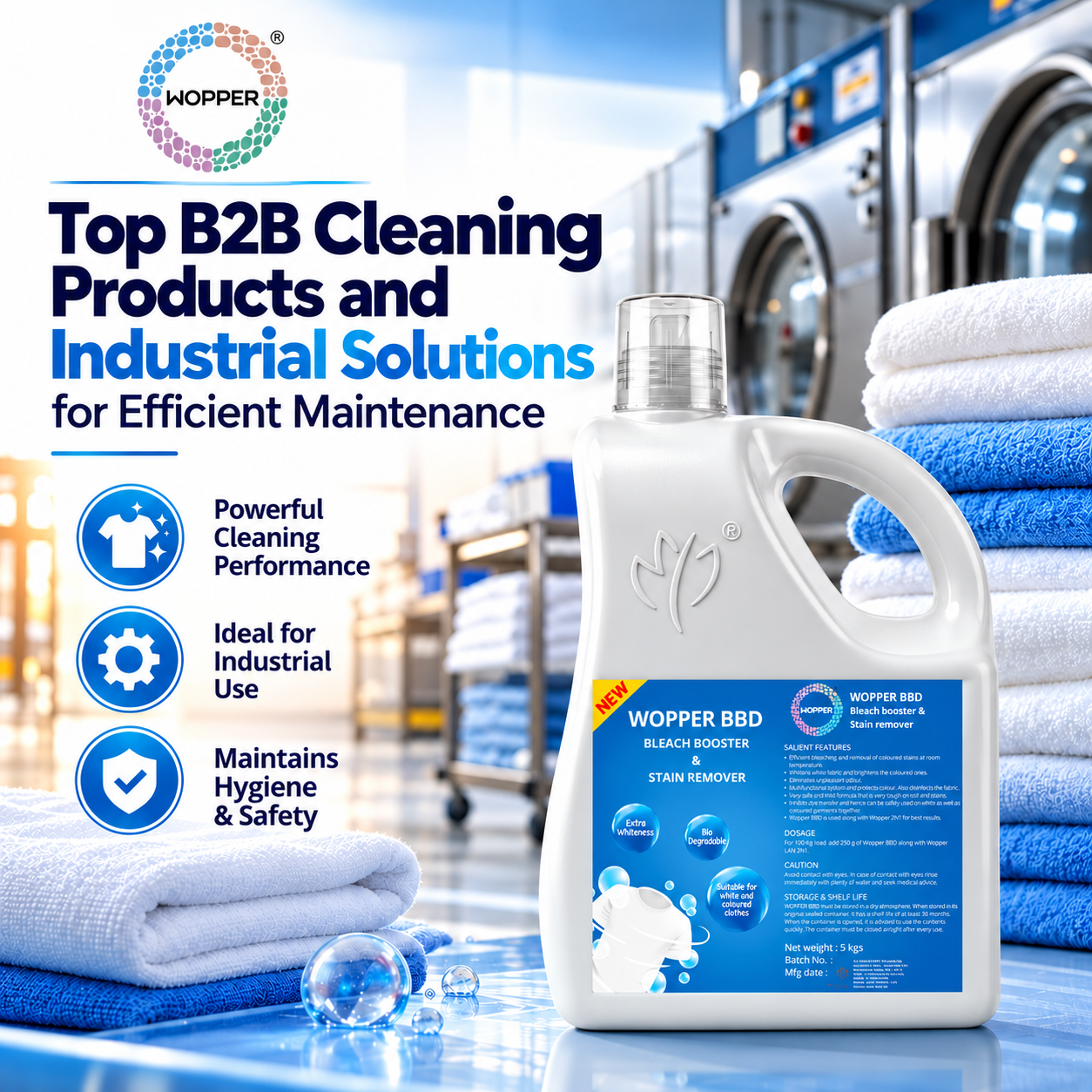 Top B2B Cleaning Products and Industrial Solutions for Efficient Maintenance