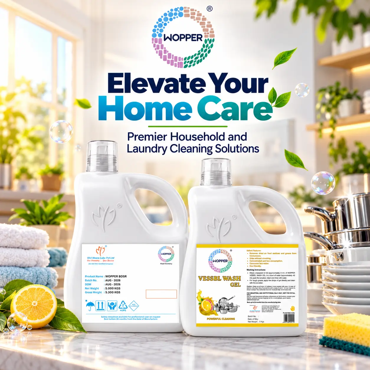 Elevate Your Home Care: Premier Household and Laundry Cleaning Solutions